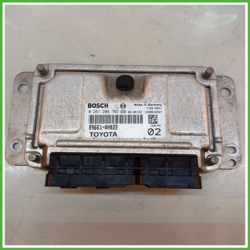 Centralina Motore Iniezione ECU BOSCH 0261208702 PEUGEOT 107 1.0 50kw 1943FE 2005 2014