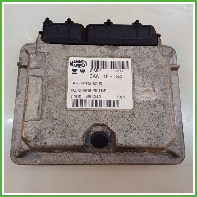 Centralina Motore Iniezione ECU MAGNETI MARELLI IAW4EF.G4 FIAT MULTIPLA 1F 1.6 16V 76kw 51779340 2004 2012