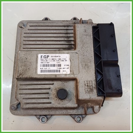 Centralina Motore Iniezione ECU MAGNETI MARELLI MJD6JF.Y1 LANCIA YPSILON TE 1.3 16V 51kw 55195819 2003 2006