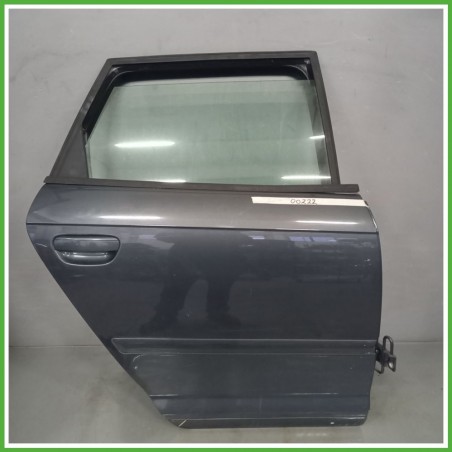 Porta Portiera Sportello Posteriore Destra DX GRIGIO SCURO AUDI A3 8P Berlina 2003 2010 Originale Usato