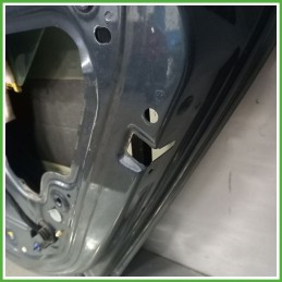 Porta Portiera Sportello Posteriore Destra DX GRIGIO SCURO AUDI A3 8P Berlina 2003 2010 Originale Usato