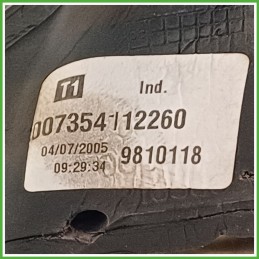 Specchio Specchietto Retrovisore Destro DX NERO LANCIA YPSILON TE 2003 2006 Originale Usato