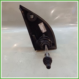 Specchio Specchietto Retrovisore Sinistro SX GOFFRATO FIAT PANDA 2Q 2003 2010 FICOSA FICOMIRRORS Originale Usato
