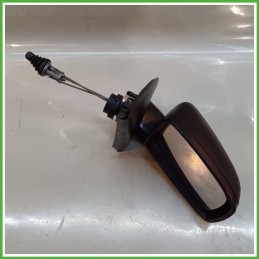Specchio Specchietto Retrovisore Destro DX GOFFRATO FIAT PANDA 2Q 2003 2010 FICOSA FICOMIRRORS Originale Usato