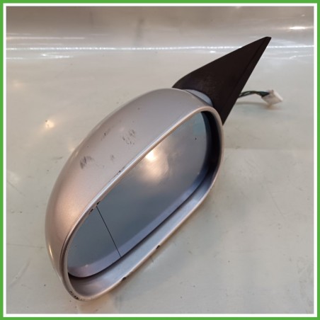 Specchio Specchietto Retrovisore Sinistro SX GRIGIO LANCIA LYBRA 1999 2006 MAGNETI MARELLI Originale Usato