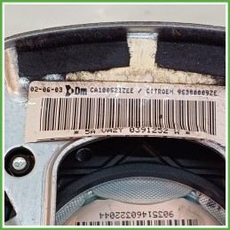 Airbag Guidatore Sinistro SX CITROEN C3 1a Serie 1.1 4112HH 2002 2005 DM DALPHIMETAL CA100521ZEE