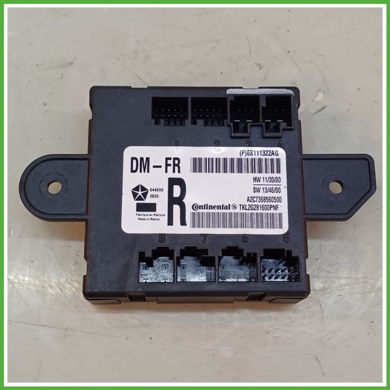 Centralina Porta CONTINENTAL TKL2G281600PNF JEEP CHEROKEE KL 2.2 K68111322AG 2014 2018