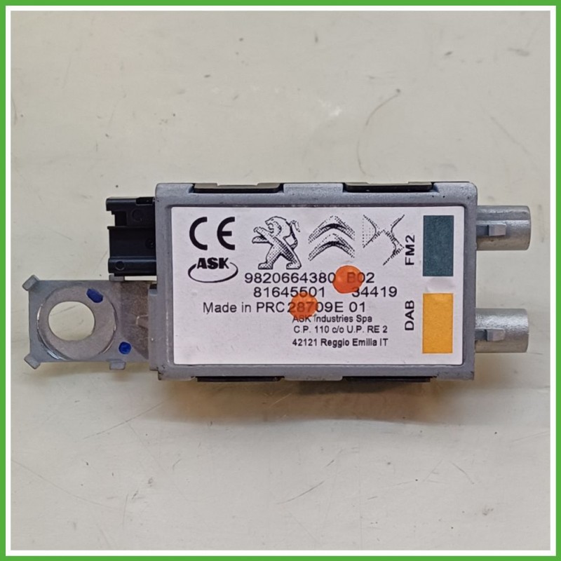 Amplificatore Antenna PEUGEOT 2008 9820664380 2019