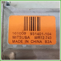 Motorino Alzavetro Anteriore Destro DX JEEP CHEROKEE KL 5 Porte K68227230AA 2014 2018 MITSUBA WR12-743