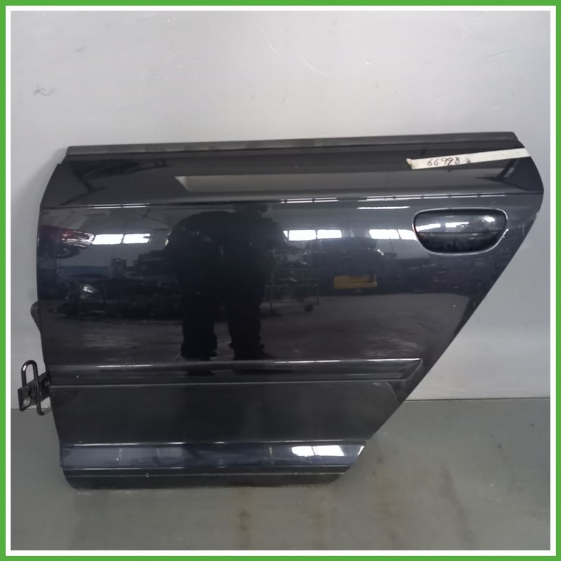 Porta Portiera Sportello Posteriore Sinistra SX NERO AUDI A3 8P Berlina 2003 2010 Originale Usato