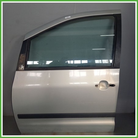 Porta Portiera Sportello Anteriore Sinistra SX GRIGIO SEAT ALHAMBRA 7V Monovolume 1996 2010 Originale Usato