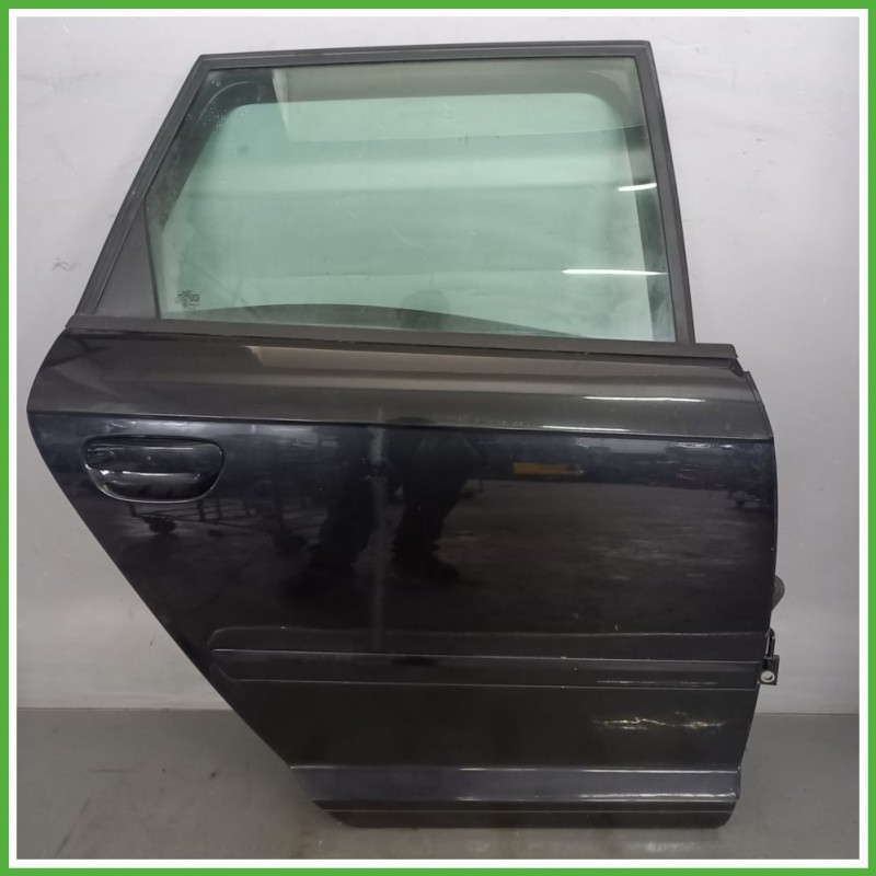 Porta Portiera Sportello Posteriore Destra DX NERO AUDI A3 8P Berlina 2003 2010 Originale Usato