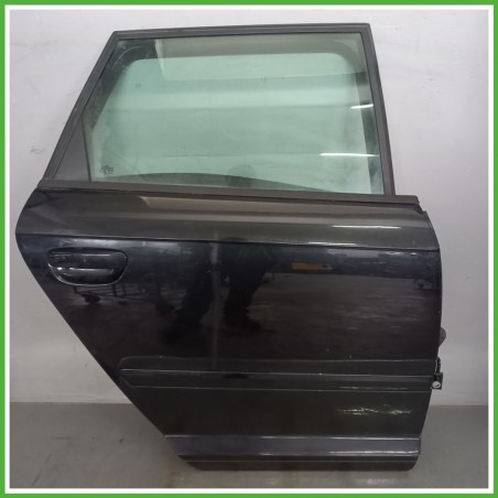 Porta Portiera Sportello Posteriore Destra DX NERO AUDI A3 8P Berlina 2003 2010 Originale Usato