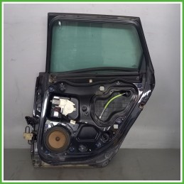 Porta Portiera Sportello Posteriore Destra DX NERO AUDI A3 8P Berlina 2003 2010 Originale Usato
