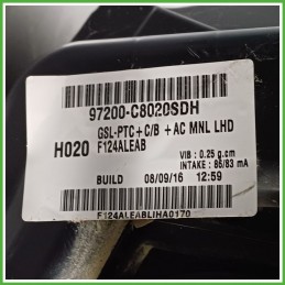 Scatola Evaporatore Ventilatore Climatizzatore HYUNDAI i20 1.2 16V 97205C8020 2014 2019