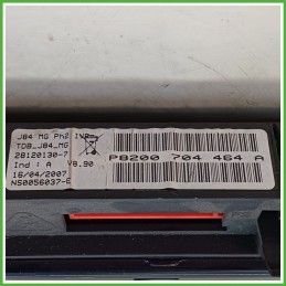Quadro strumenti contachilometri tachimetro JOHNSON CONTROLS 28120130-7 RENAULT SCENIC 2a Serie 1.5 dCi 8200704464