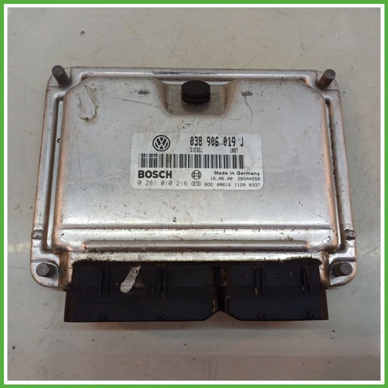 Centralina Motore Iniezione ECU BOSCH 0281010216 SEAT ALHAMBRA 7V 1.9 TDI 85kw 038906019J 1996 2010
