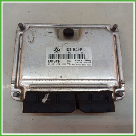 Centralina Motore Iniezione ECU BOSCH 0281010216 SEAT ALHAMBRA 7V 1.9 TDI 85kw 038906019J 1996 2010