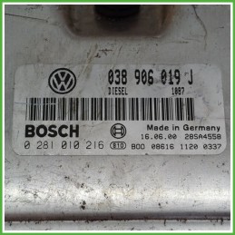 Centralina Motore Iniezione ECU BOSCH 0281010216 SEAT ALHAMBRA 7V 1.9 TDI 85kw 038906019J 1996 2010