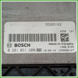 Centralina Motore Iniezione ECU BOSCH 0281031204 FIAT TIPO 6J 1.6 88kw 55265162 2015 2019