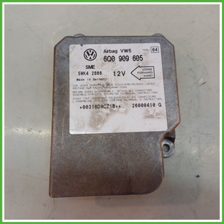 Centralina Airbag SIEMENS 5WK42866 SEAT ALHAMBRA 7V 1.9 TDI 6Q09096050 1996 2010