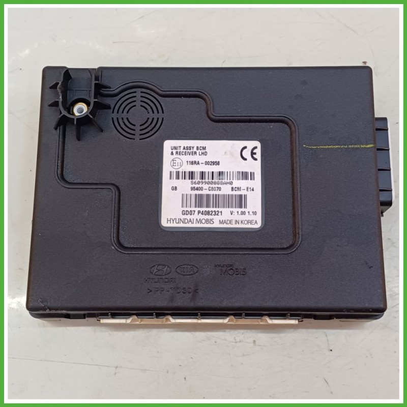 Centralina BCM Control Module MOBIS BCM-E14 HYUNDAI i20 1.2 16V 95400C8070 2014 2019