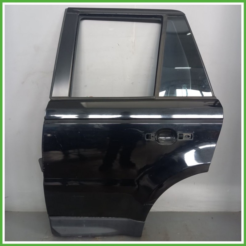Porta Portiera Sportello Posteriore Sinistra SX NERO LAND ROVER RANGE ROVER SPORT SUV 2005 2008 Originale Usato