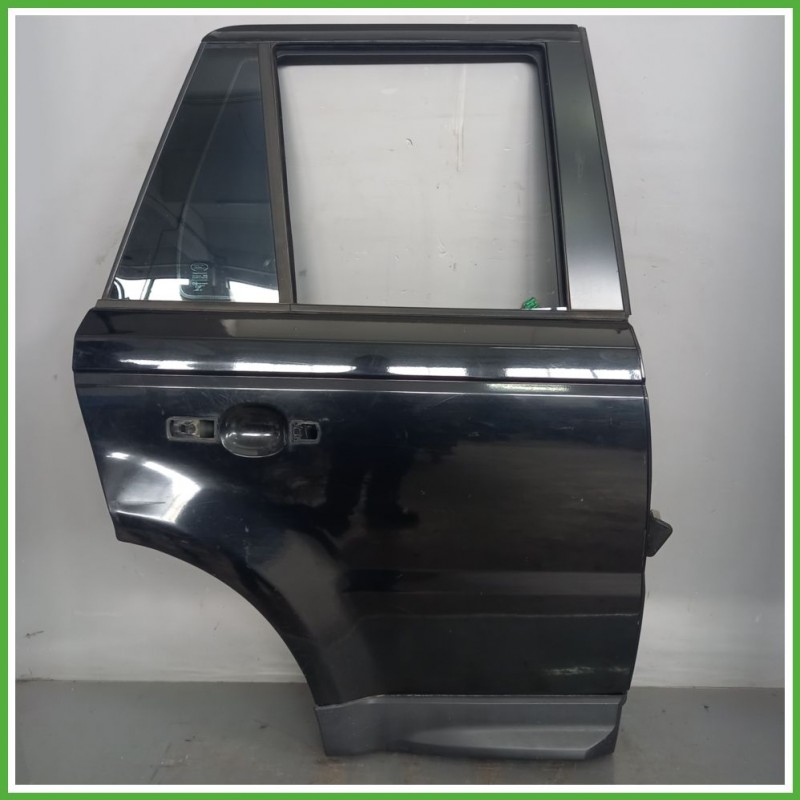 Porta Portiera Sportello Posteriore Destra DX NERO LAND ROVER RANGE ROVER SPORT SUV 2005 2008 Originale Usato