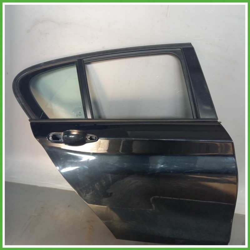 Porta Portiera Sportello Posteriore Destra DX NERO BMW Serie 1 F20 5P Berlina 2011 2015 Originale Usato