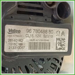 Alternatore VALEO TG15C169 CITROEN C3 A51 9678048880
