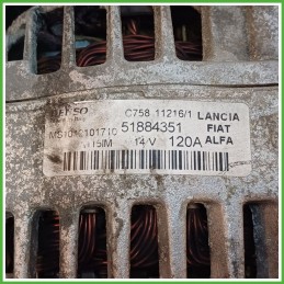 Alternatore DENSO MS1012101710 FIAT TIPO 6J 51884351