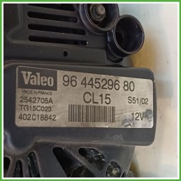 Alternatore VALEO TG15C026 CITROEN C3 1a Serie 5705CE