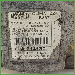 Compressore Clima AC Aria Condizionata MAGNETI MARELLI SCS06 ALFA ROMEO 146 46438366