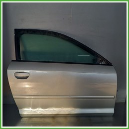 Porta Portiera Sportello Anteriore Destra DX GRIGIO AUDI A3 8P Berlina 2003 2010 Originale Usato