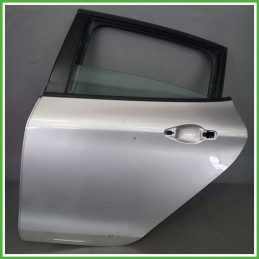 Porta Portiera Sportello Posteriore Sinistra SX GRIGIO PEUGEOT 208 Berlina 2012 2015 Originale Usato