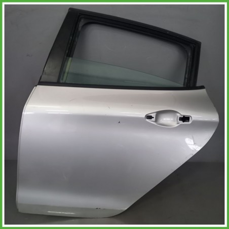 Porta Portiera Sportello Posteriore Sinistra SX GRIGIO PEUGEOT 208 Berlina 2012 2015 Originale Usato