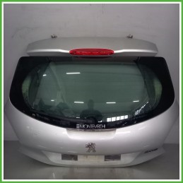Portellone Bagagliaio Cofano Baule Posteriore PEUGEOT 208 2012 2015 GRIGIO - EZR VERNICE GRIGIO ALLUMINIO Berlina Usato