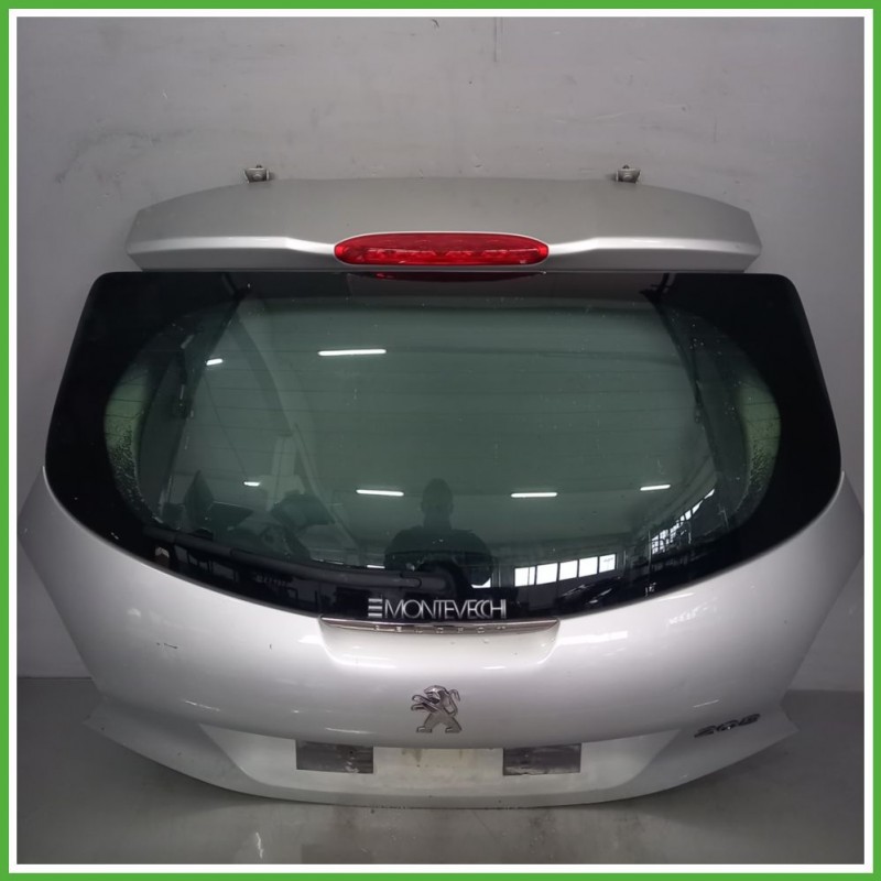Portellone Bagagliaio Cofano Baule Posteriore PEUGEOT 208 2012 2015 GRIGIO - EZR VERNICE GRIGIO ALLUMINIO Berlina Usato