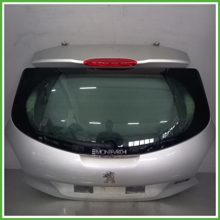 Portellone Bagagliaio Cofano Baule Posteriore PEUGEOT 208 2012 2015 GRIGIO - EZR VERNICE GRIGIO ALLUMINIO Berlina Usato
