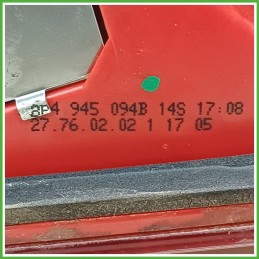 Fanale Fanalino Posteriore Destro DX SCINTEX 27.76.02.02 AUDI A3 8P 8P4945094B Usato