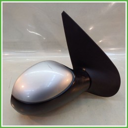 Specchio Specchietto Retrovisore Destro DX GRIGIO PEUGEOT 206 1998 2009 MAGNETI MARELLI Originale Usato