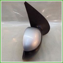 Specchio Specchietto Retrovisore Destro DX GRIGIO PEUGEOT 206 1998 2009 MAGNETI MARELLI Originale Usato