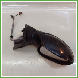 Specchio Specchietto Retrovisore Destro DX NERO PEUGEOT 1007 2005 2010 SCHEFENACKER Originale Usato