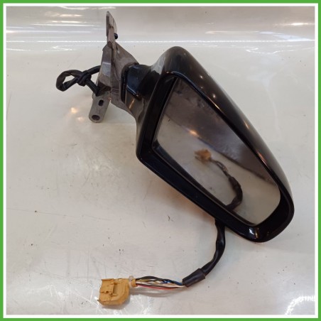 Specchio Specchietto Retrovisore Destro DX NERO AUDI A4 Cabrio 8H 2005 2009 MAGNA Originale Usato