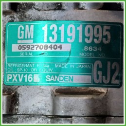 Compressore Clima AC Aria Condizionata SANDEN PXV18 ALFA ROMEO 159 X3/X9 13191995