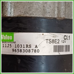 Motorino Avviamento VALEO TS8E2 CITROEN C3 2a Serie 5802M9