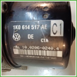 Centralina ABS Modulo Pompa ATE 10.0960-0359.3 1K0614517HBEF AUDI A3 8P Originale Usato