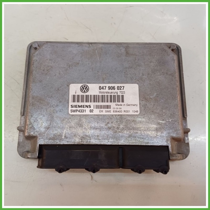 Centralina Motore Iniezione ECU SIEMENS 5WP4331-02 VOLKSWAGEN LUPO 6X 1.0 37kw 047906027 1998 2005