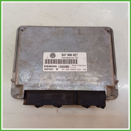 Centralina Motore Iniezione ECU SIEMENS 5WP4331-02 VOLKSWAGEN LUPO 6X 1.0 37kw 047906027 1998 2005