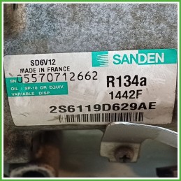 Compressore Clima AC Aria Condizionata SANDEN SD6V12 FORD FIESTA CBK 1500822